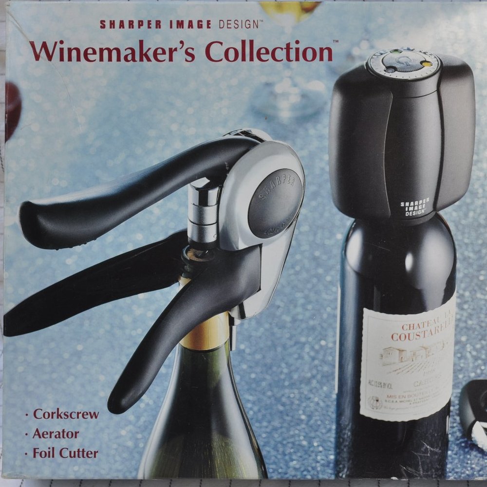 7 piece winemakers collection corkscrew aerator	Sharper Image Design (21)